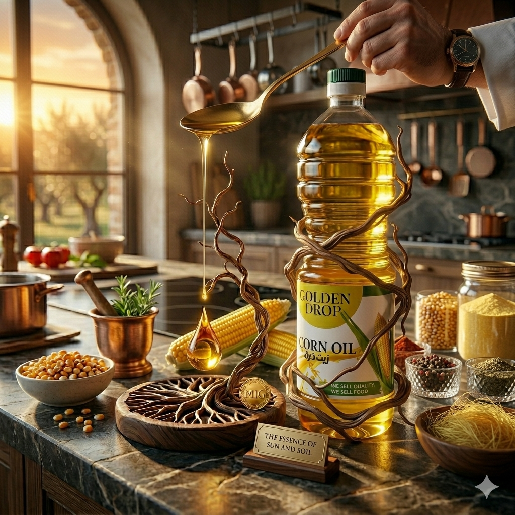 Golden Drop Corn Oil — essence of sun and soil